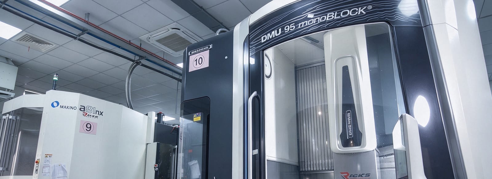 Five-axis CNC machining center